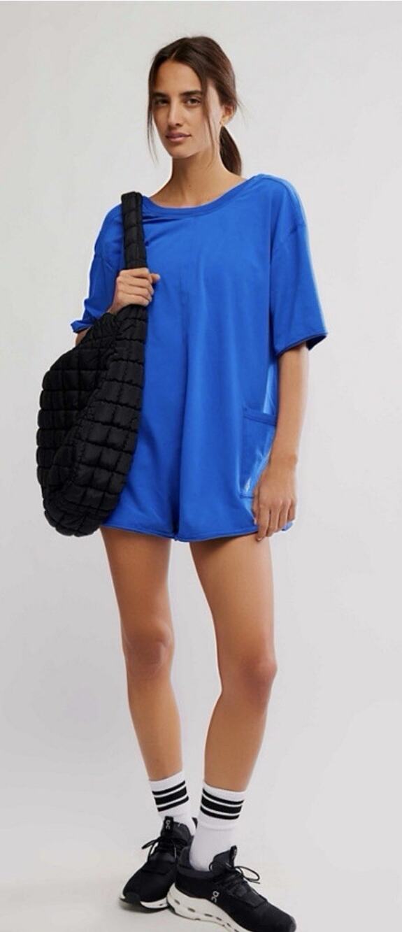 Free People Movement Hot Shot Romper NWT Size M
